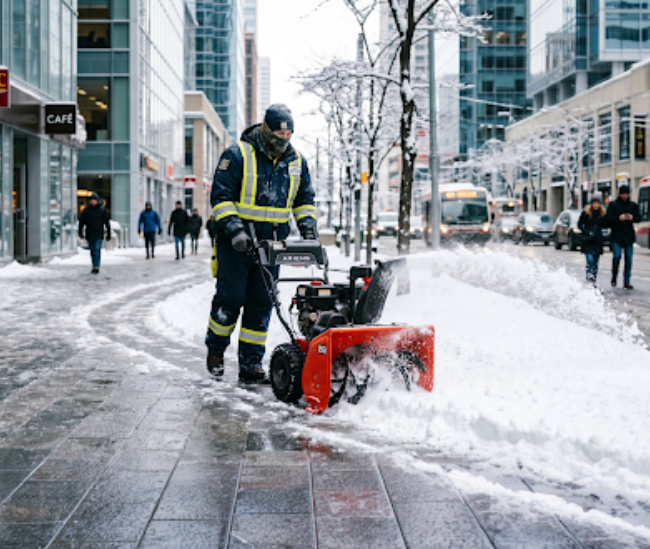 Sidewalk Snow Removal