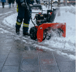 Sidewalk Snow